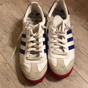 Vintage Adidas with stripes